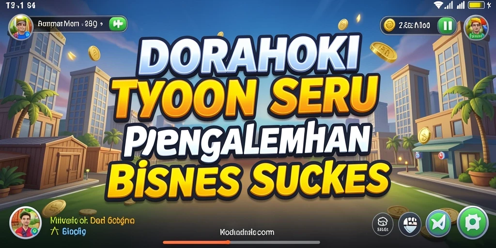 Tampilan gameplay DORAHOKI yang menantang dan interaktif.