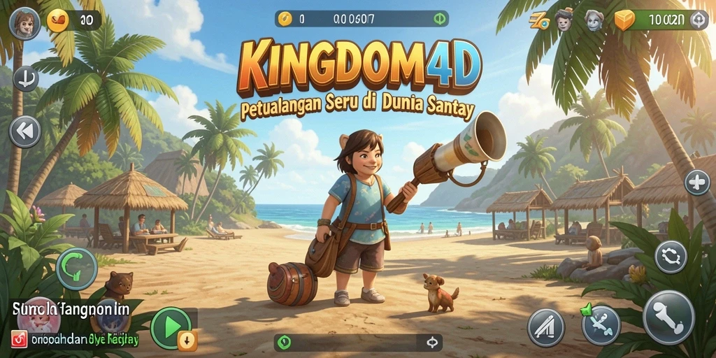 Screenshot gameplay KINGDOM4D yang menunjukkan serunya permainan Casual.