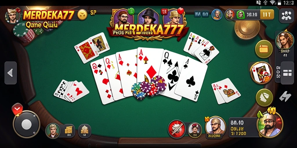 Gameplay seru QiuQiu di MERDEKA777 yang menantang.