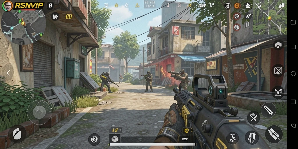 Tampilan gameplay dari RSNVIP yang seru dan menegangkan.
