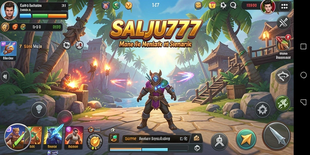 Tampilan gameplay SALJU777 yang menyenangkan dengan aktivitas Simulation.
