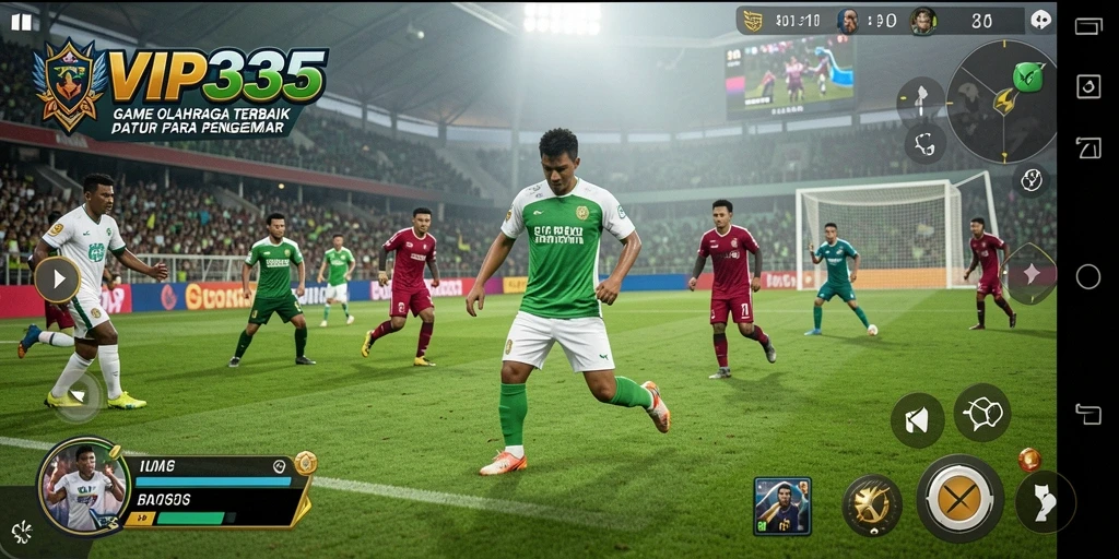 Tampilan gameplay <strong>VIP333</strong> yang menampilkan aksi olahraga seru.